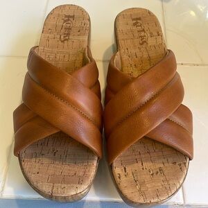 Korks wedge sandals 9